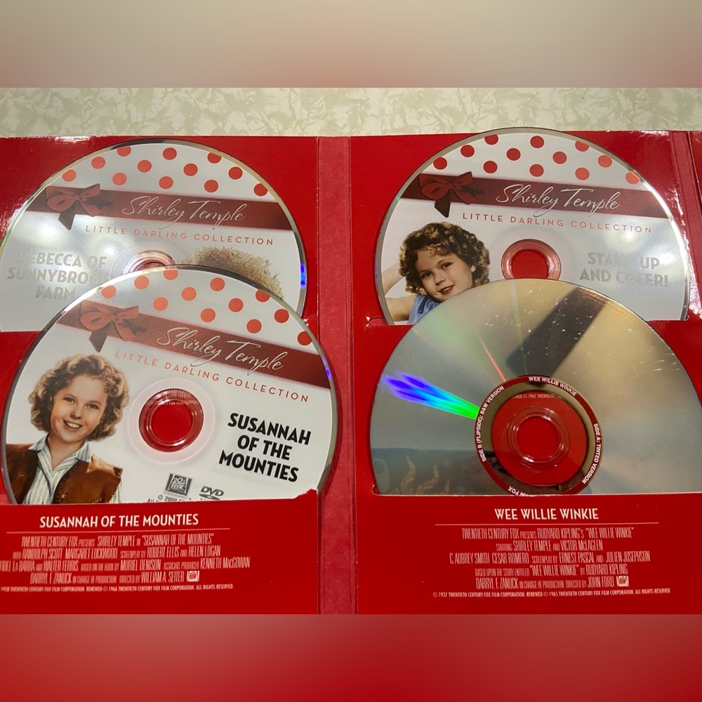 Shirley Temple 3 Volume DVD Set #8570 - Picture 14 of 16
